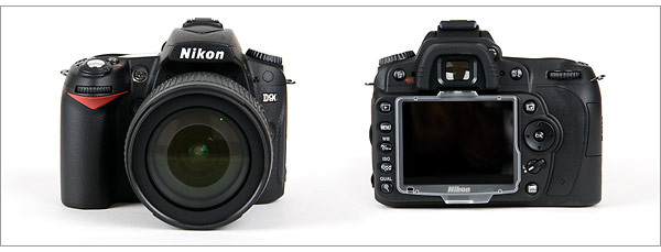 nikon d90. Nikon D90 - front and back