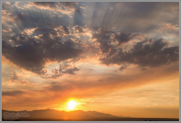 Fujifilm X100S - Smoky Sunset Photo